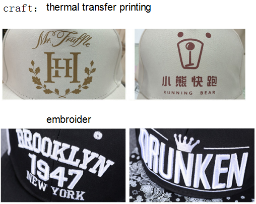 Custom cotton baseball cap