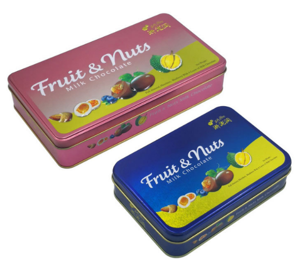 custom candy iron box personalized tin box fruit tin box