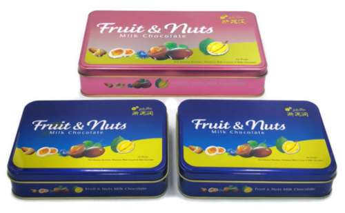 custom candy iron box personalized tin box fruit tin box