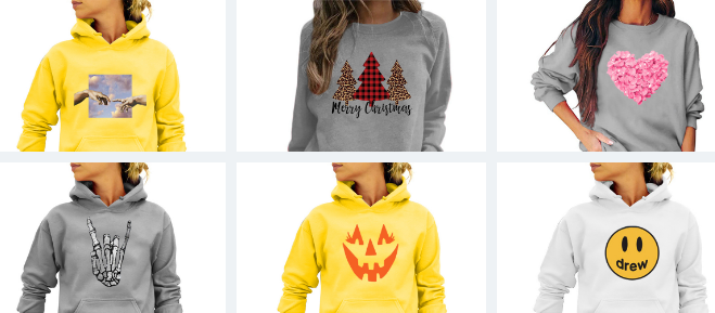 Custom hoodies for men and women