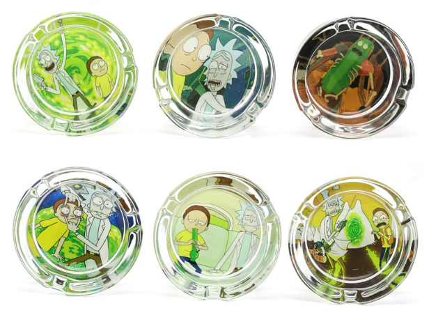 Custom printed ashtrays custom made glass ashtrays