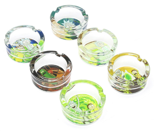 Custom printed ashtrays custom made glass ashtrays 