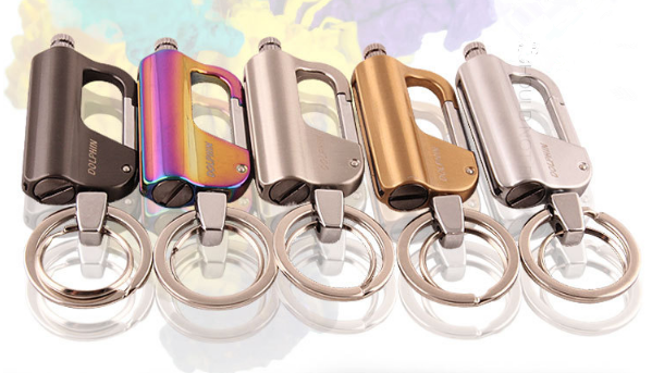custom metal match new fire starter key chain lighter