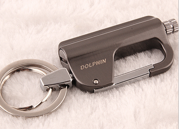 Buy lighter?New creative metal key ring waterproof matchbox is your right   choice
