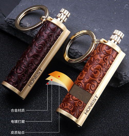 Custom new metal match new flip lighters for smoking accessories shop