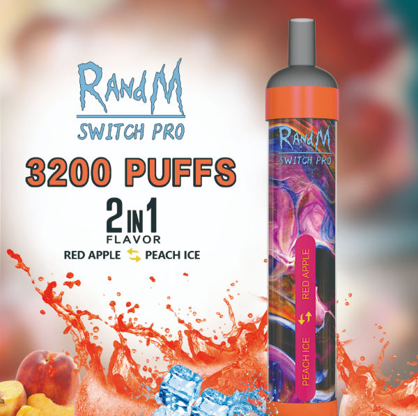 Disposable e-cigarettes RandM Switch Pro 2 in 1 3200puffs