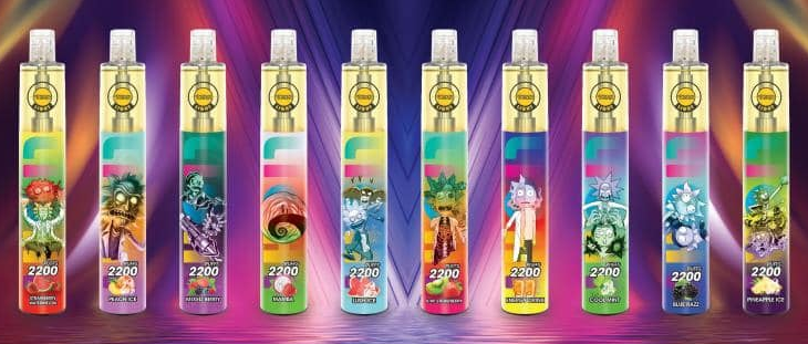 Disposable pod vapes vcan light 2200puffs