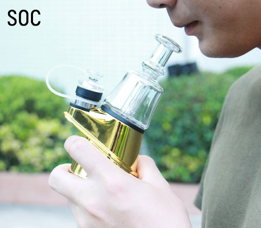 SoC temperature controller dry herb vaporizer enail electronic glass hookah weed vaporizer for smoke shops