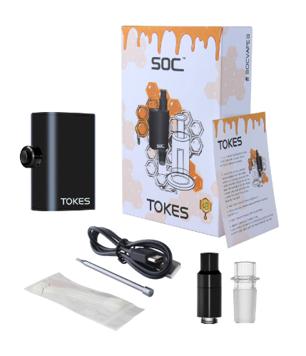TOKES TC dry weed vaporizers hookah vaporizer for vapor lounge