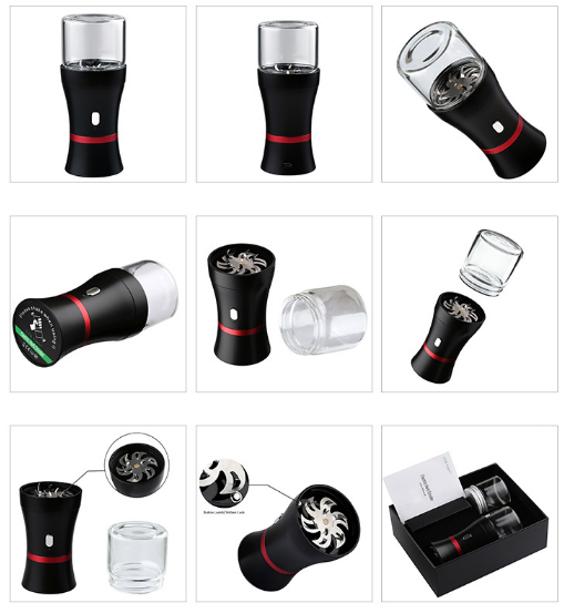 Electric herb grinder for hookah shop