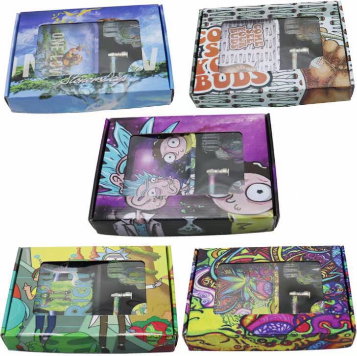 Small rolling tray/pipe/herbal grinder/ashtray 4 in1 cannabis accessories