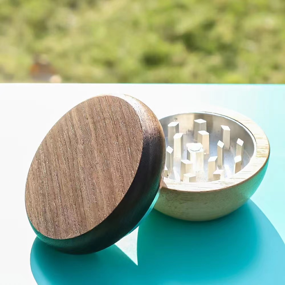 Wooden grinder for weed wood grinders wholesale