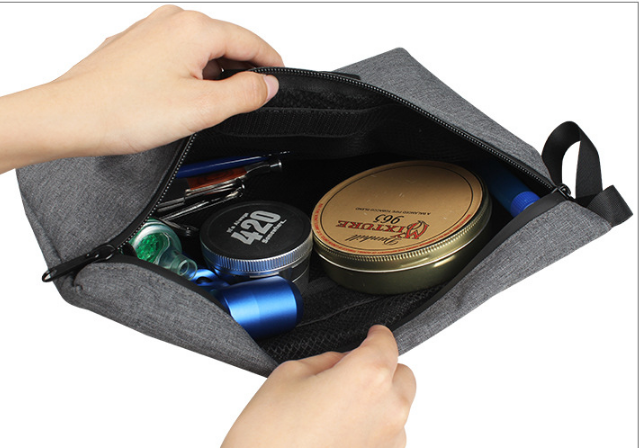 Oxford cloth hand smell isolation carbon fiber combination lock deodorant storage bag 