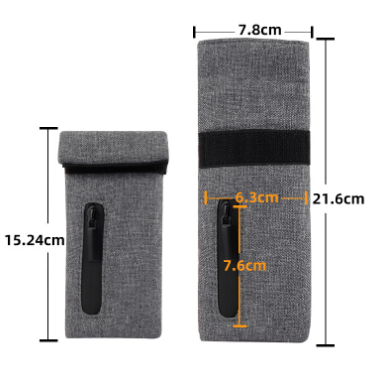 Oxford cloth hand smell isolation carbon fiber combination lock deodorant storage bag 
