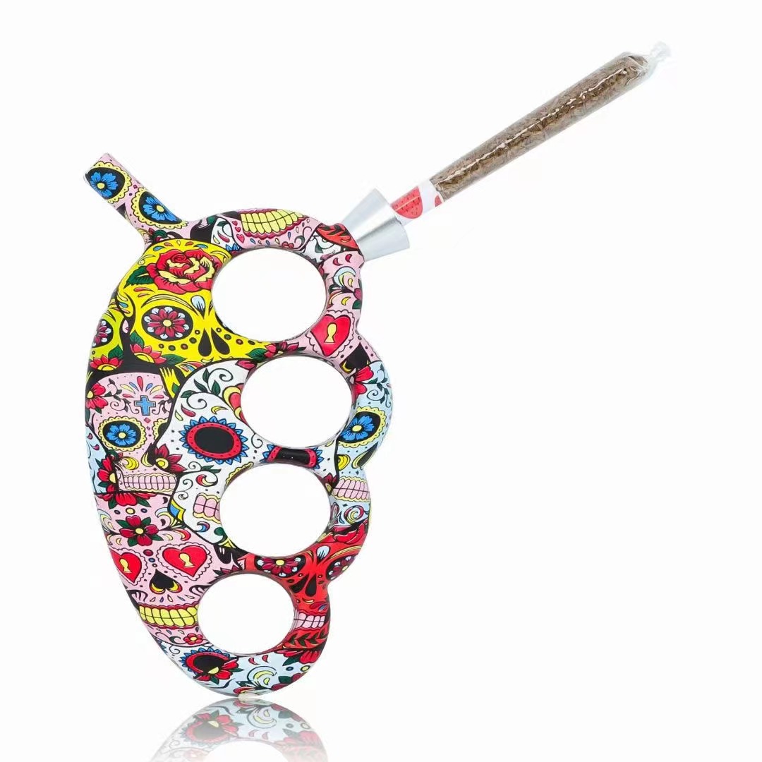 Custom personal knuckle bubbler finger pipe