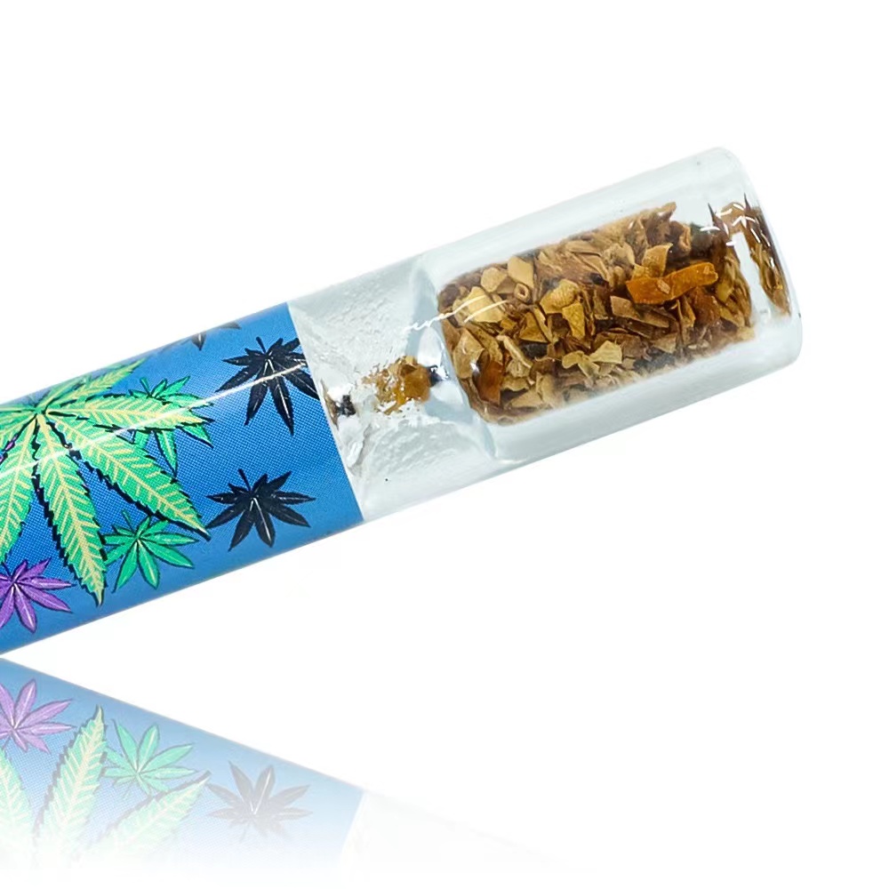 One hitter glass tube glass pipe smoking accessories