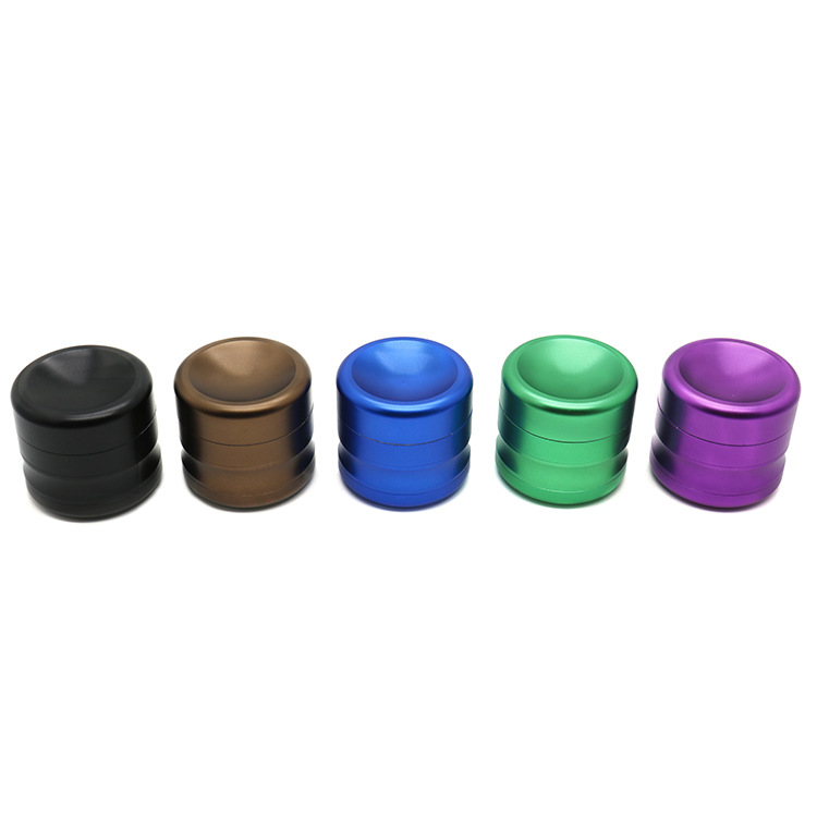 herb grinder aluminum spice grinder with pollen scarper