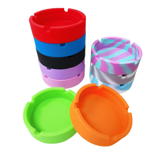 Portable silicone ashtray household wine tray wine holder