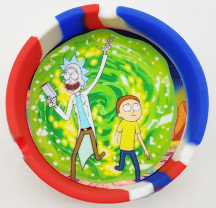 Round silica ashtray wholesale