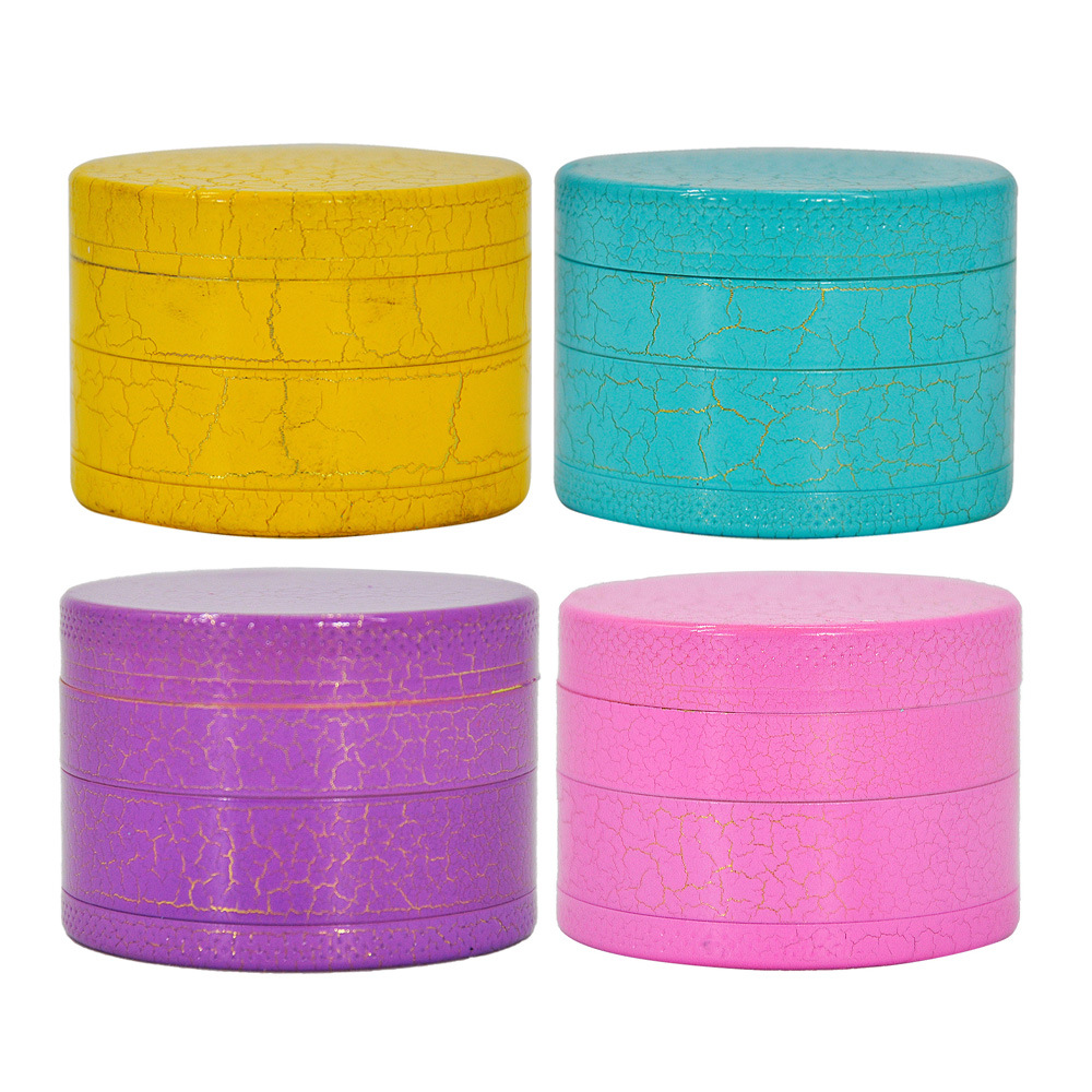 metal smoke Grinder cracking grain design metal Grinder