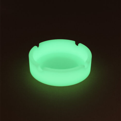 silicone ashtray glow-in-the-dark