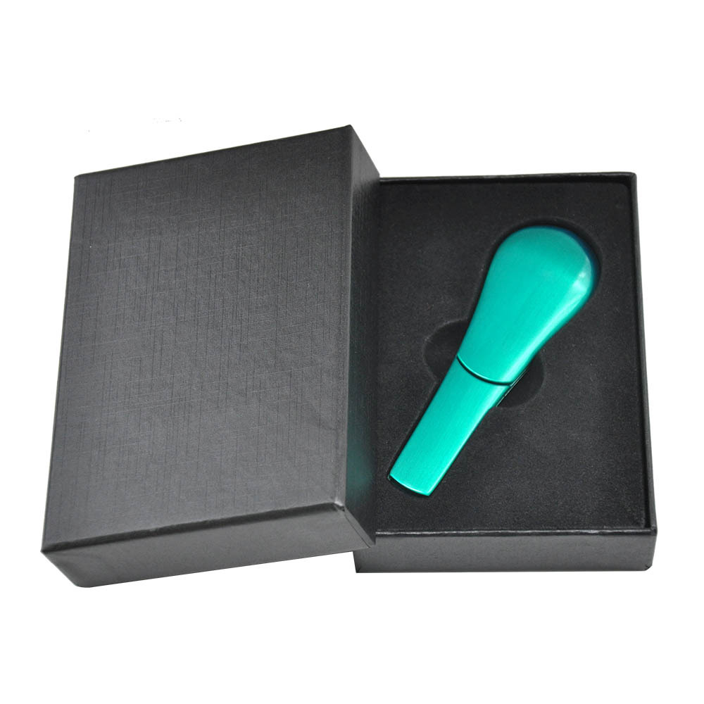 Zinc alloy spoon metal pipe multi-color metal pipe smoking accessories