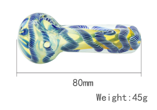 Glass handicraft smoking set cigarette set, glass water pipe, cigarette gun accessories,glass bong glass pipe