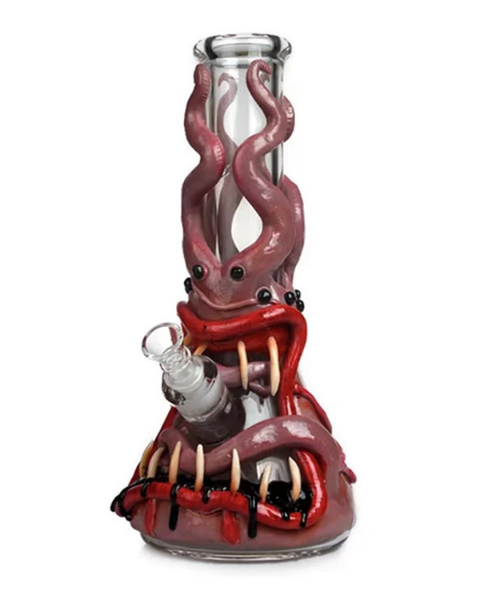 Handmade glass bong High borosilicate glass cigarette set