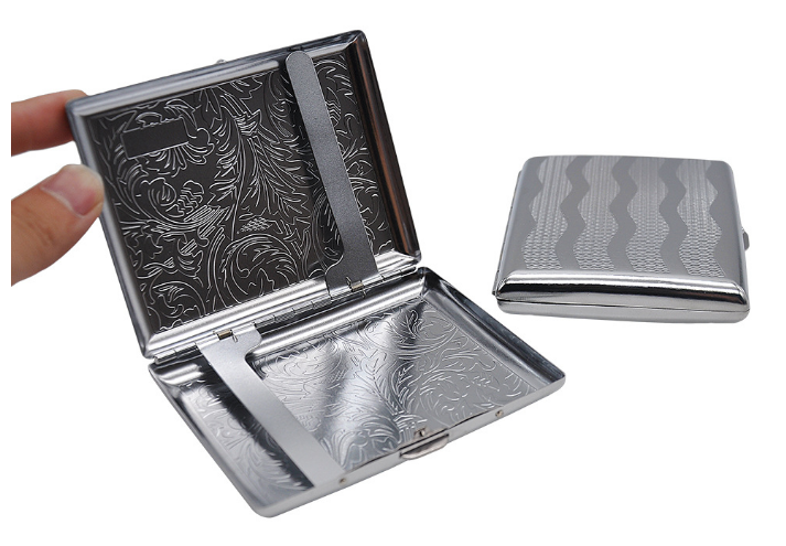 Metal cigarette box tin cigar box cigarette case