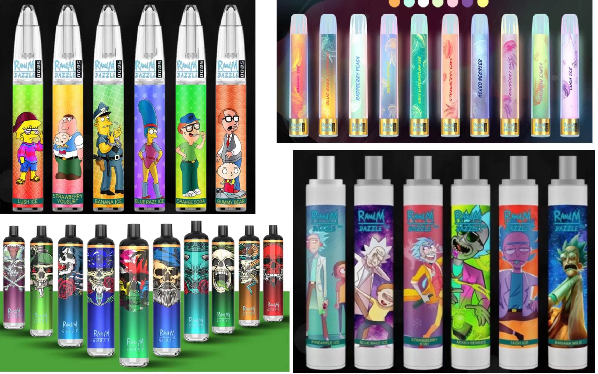 Custom ecig vapor products vape pod disposable pen (4)