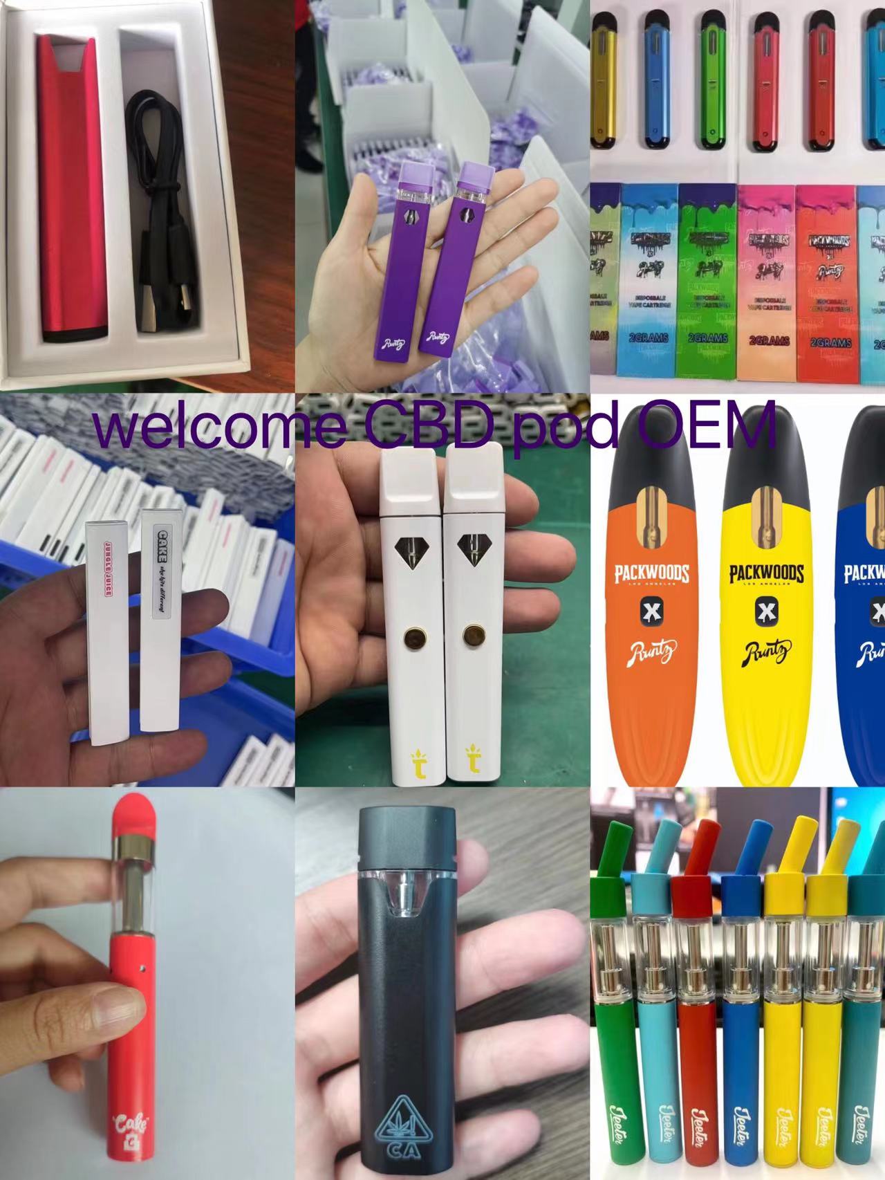welcome CBD pod vape OEM ODM