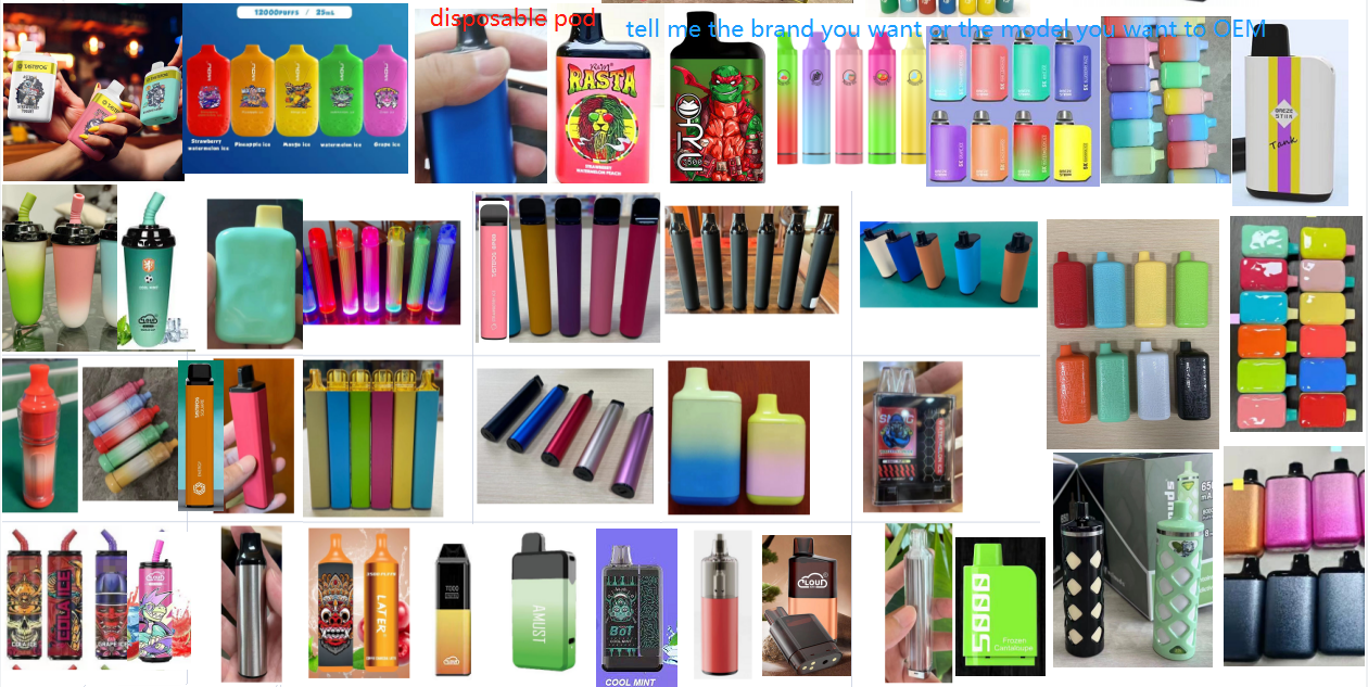 welcome OEM ODM disposable pod vape