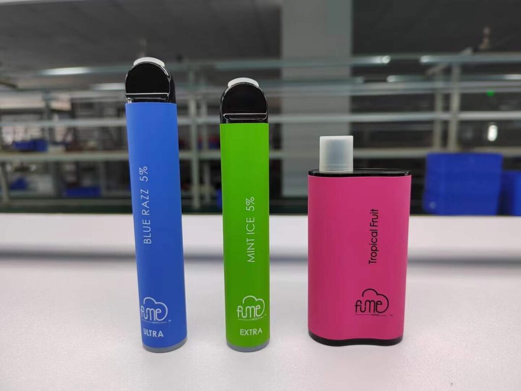 Electronic cigarette disposable vape pod fume ultra 2500puffs