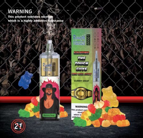 Electronic cigarette disposable vapor pod device RandM Tornado 10000puffs