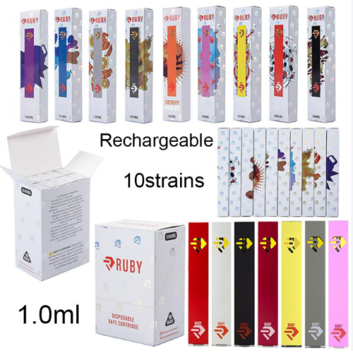 e cigarette device ruby cbd disposable pod