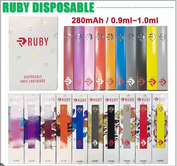 e cigarette device ruby cbd disposable pod