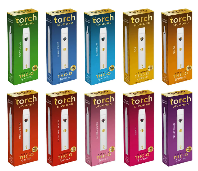 ecigarettes 2.2ml torch cbd disposable pods vape