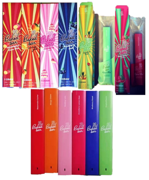 ecigarette THC disposable vape baked bar disposable pod