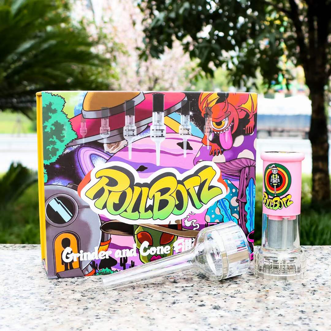 2023 new Weed grinder and cone maker bong set