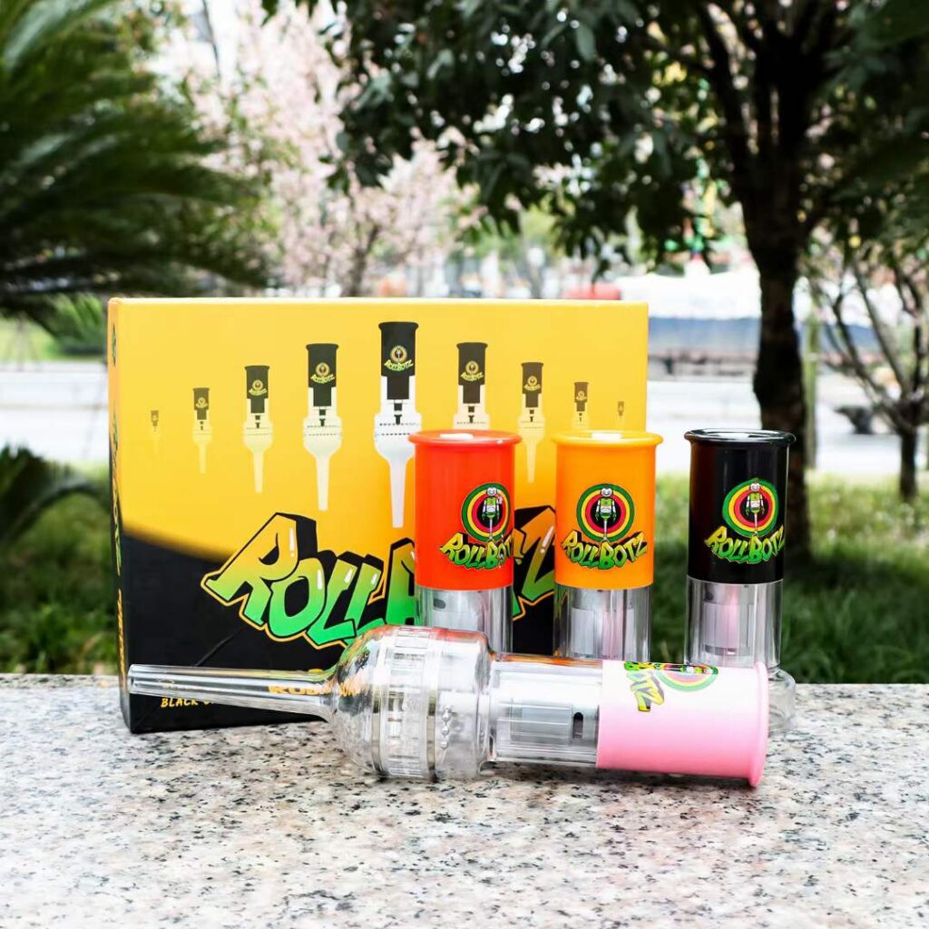 2023 new Weed grinder and cone maker bong set