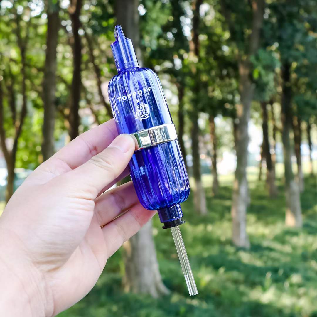 Dry herb vaporizer plastic pipe plastic water bong water pipe 