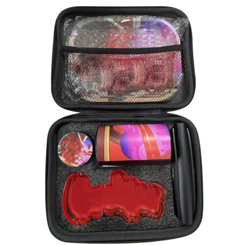 Electronic scale eight-piece cigarette grinder cigarette set grinder kit Smoking set