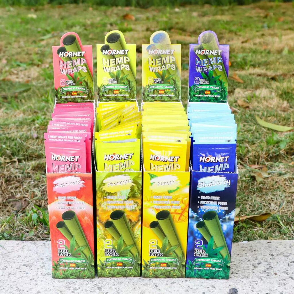 Fruit flavors hemp wrapes paper Cigar paper