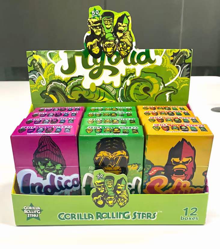 plastic cigarette case brand weed packing storage box