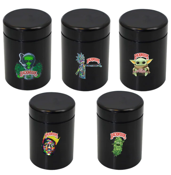 smoking accessories metal pillbox Metal storage jar