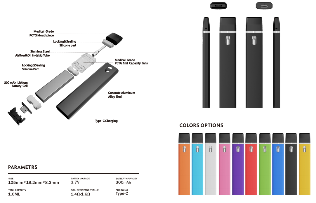 Delta8 vape disposable hhc vape pen cbd vape