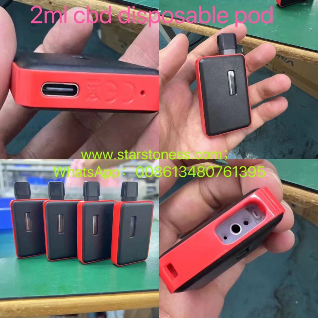 2023 newest CBD box THC disposable pods