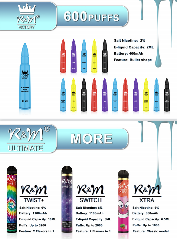 RM disposable pod R&M vape 10000puffs disposable