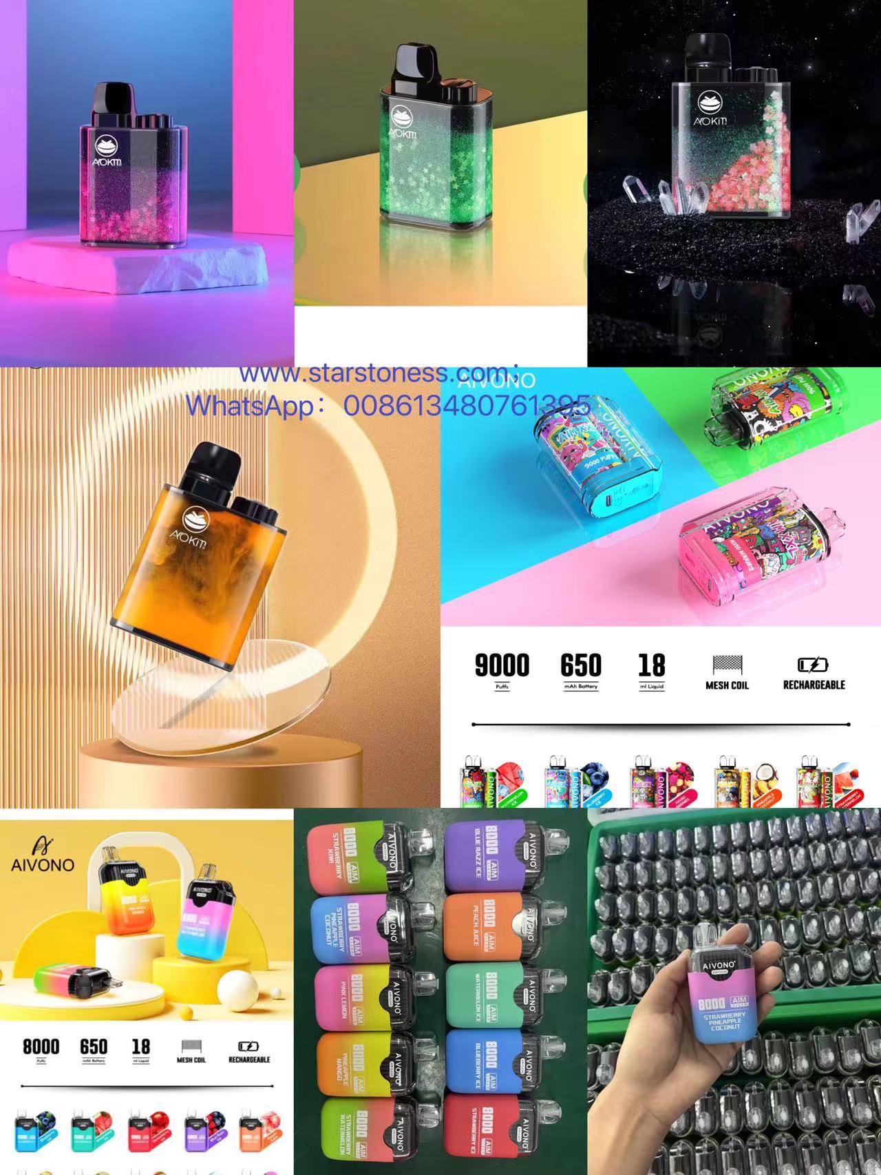 custom ecigarette disposable pod for smoke shop n vape store