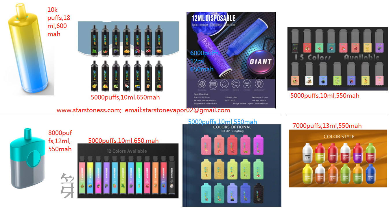 ecig disposable pod vape device custom